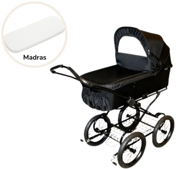 Poussette Wonder XL incl. matelas de santé