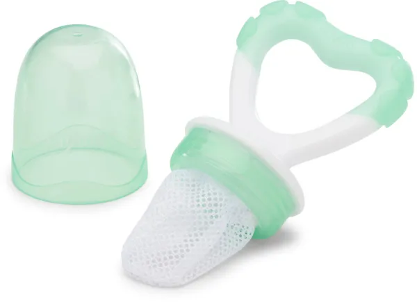 FLAVORILLO 2 en 1 tétine à fruits et jouet de dentition - vert