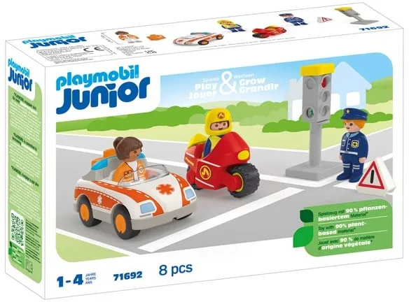 Playmobil 1.2.3 - Junior Les héros du quotidien