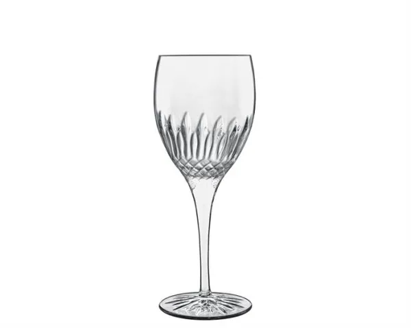 Luigi Bomioli Diamant verre à vin blanc 38 cl. 4 pcs.